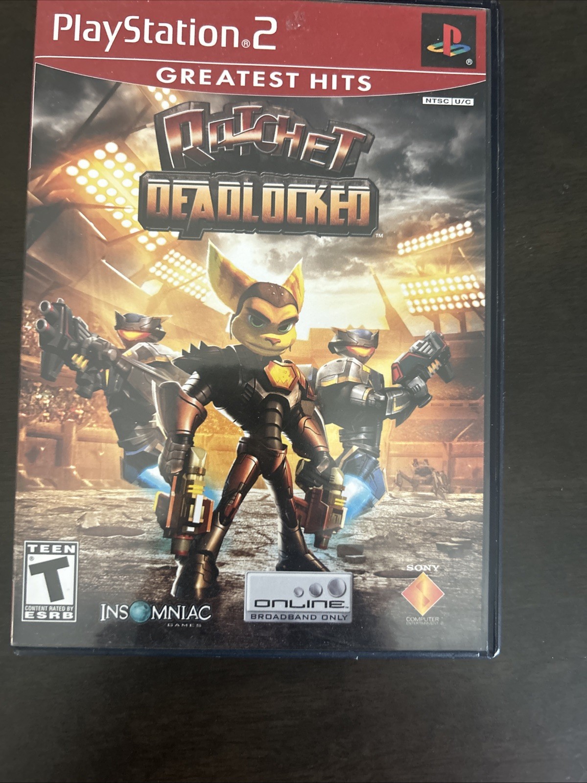 Ratchet: Deadlocked; Boxed (Sony PlayStation 2, 2005)