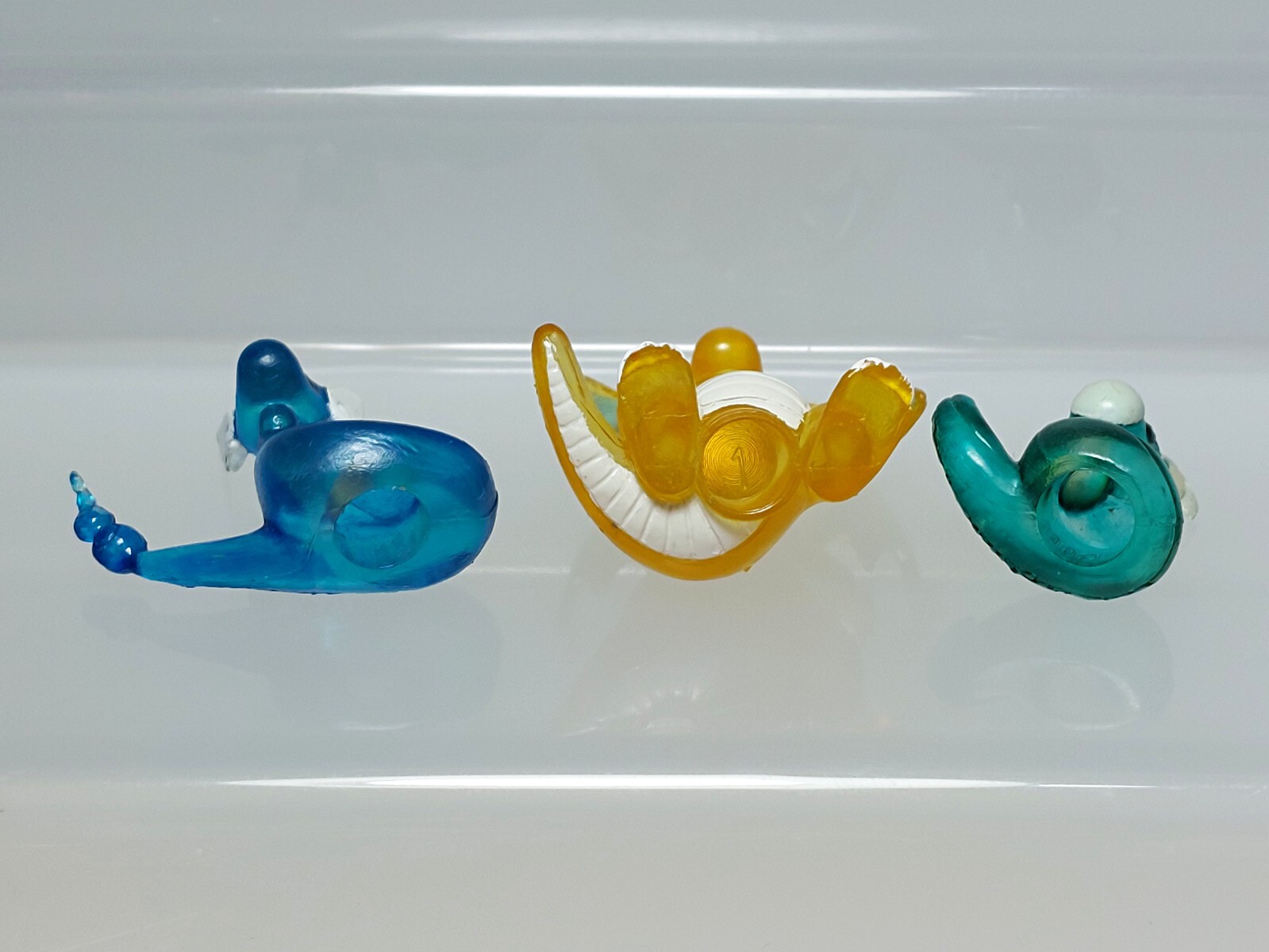 Dragonair Dragonite Dratini (Clear) Pokemon Figure Gashapon Bandai R04 0.9-1.3in