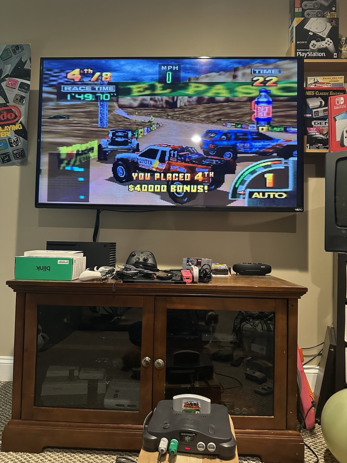 Midway Racing Off Road Challenge Nintendo N64, 1998 Authentic Tested Working