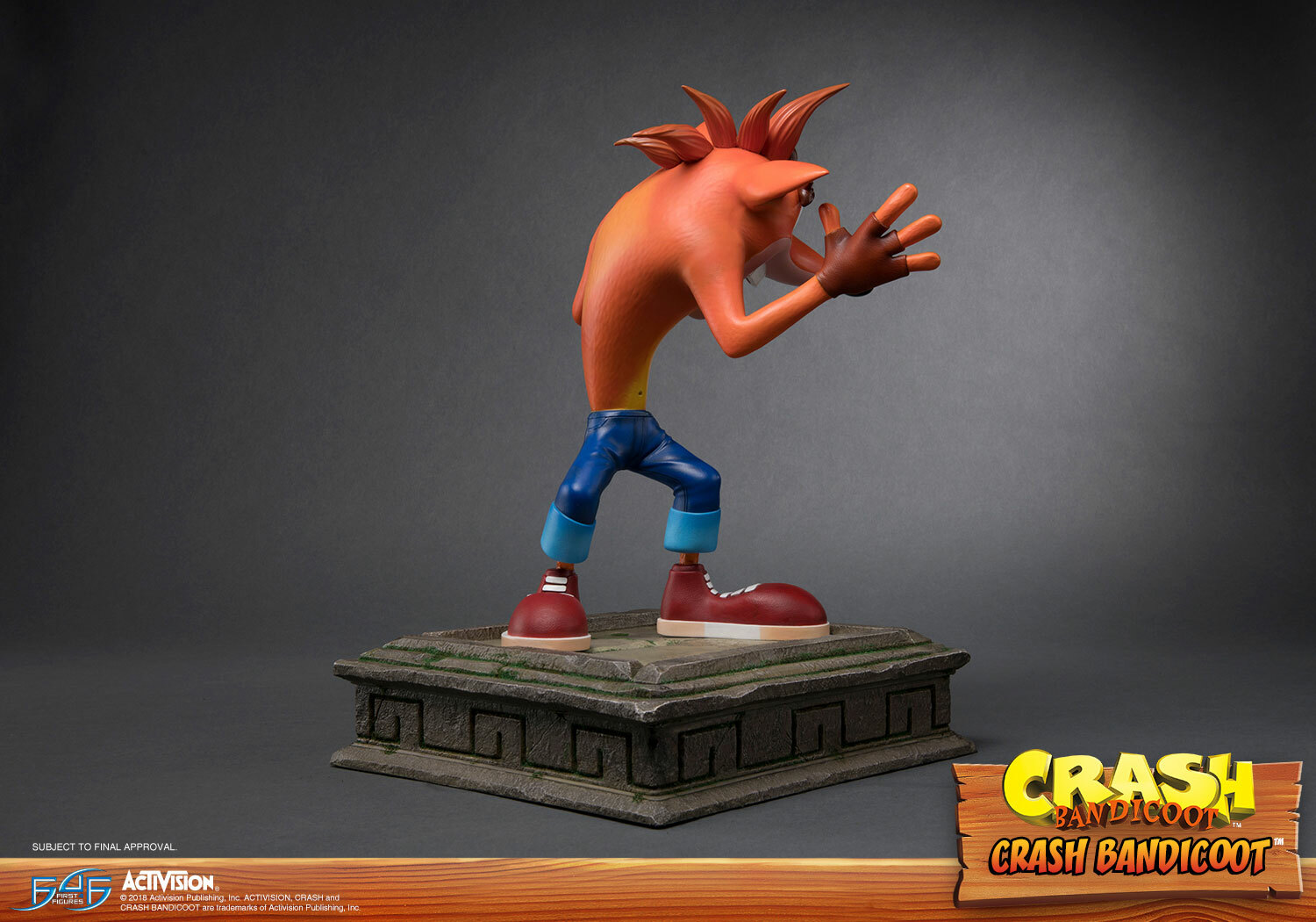 First4Figures Crash Bandicoot Regular Statue MIB