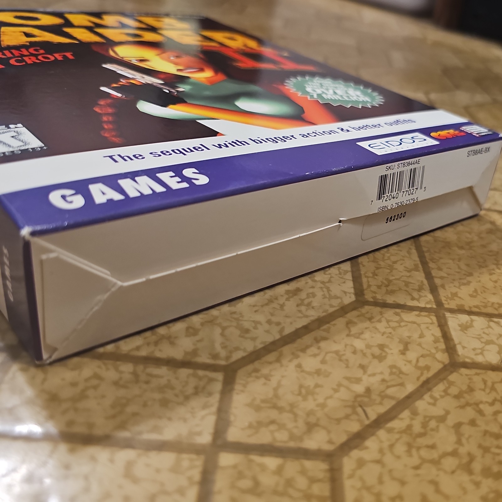Tomb Raider II 2 PC Big Box, Complete in Box! Great Shape!