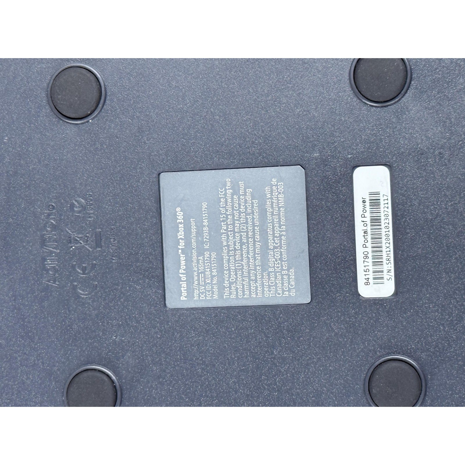 Activision Skylanders Portal Of Power Pair Xbox 360 USB Gray Bases Accessory