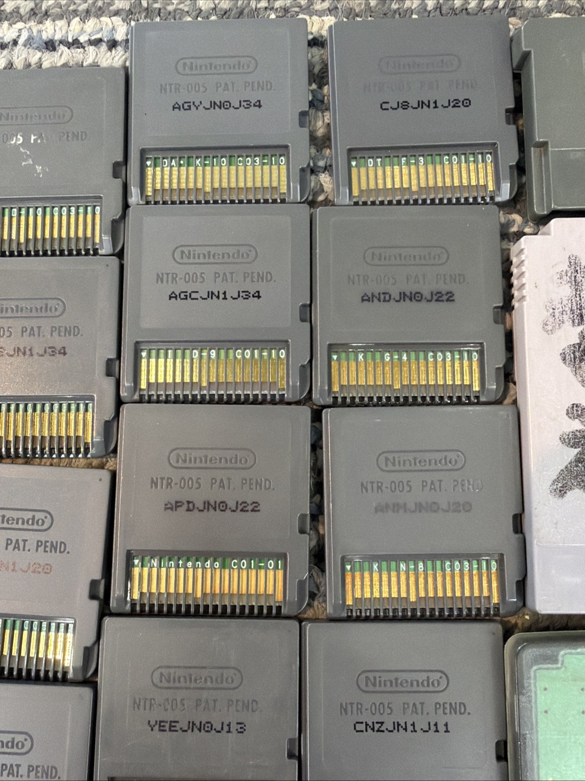 Lot Japanese Nintendo DS GBA GBC Lot Of 22 Ace Attorney Mario KH Pokemon Etc.