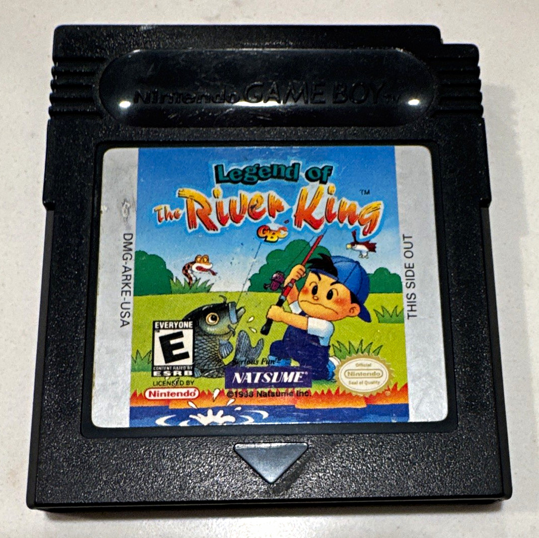 Natsume Legend of the River King Nintendo Game Boy NTSC-U/C 1998 E