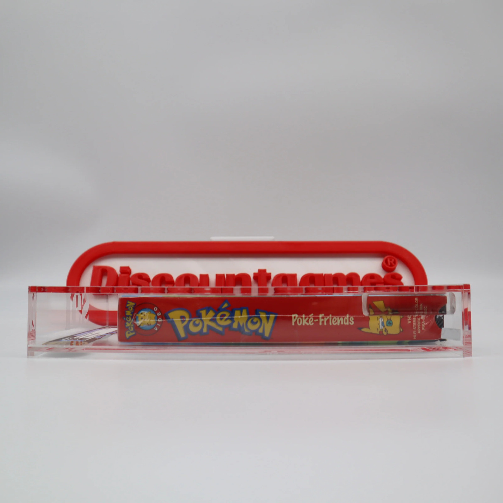 VHS POKEMON: POKE-FRIENDS – IGS GRADED 5.5 BOX & 7.0 SEAL! NEW & Factory Sealed!