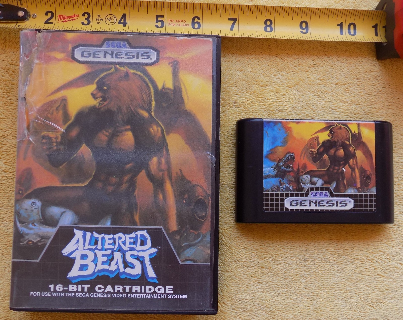 Altered Beast: Sega Genesis – 16 Bit Cartridge In Box No Manual