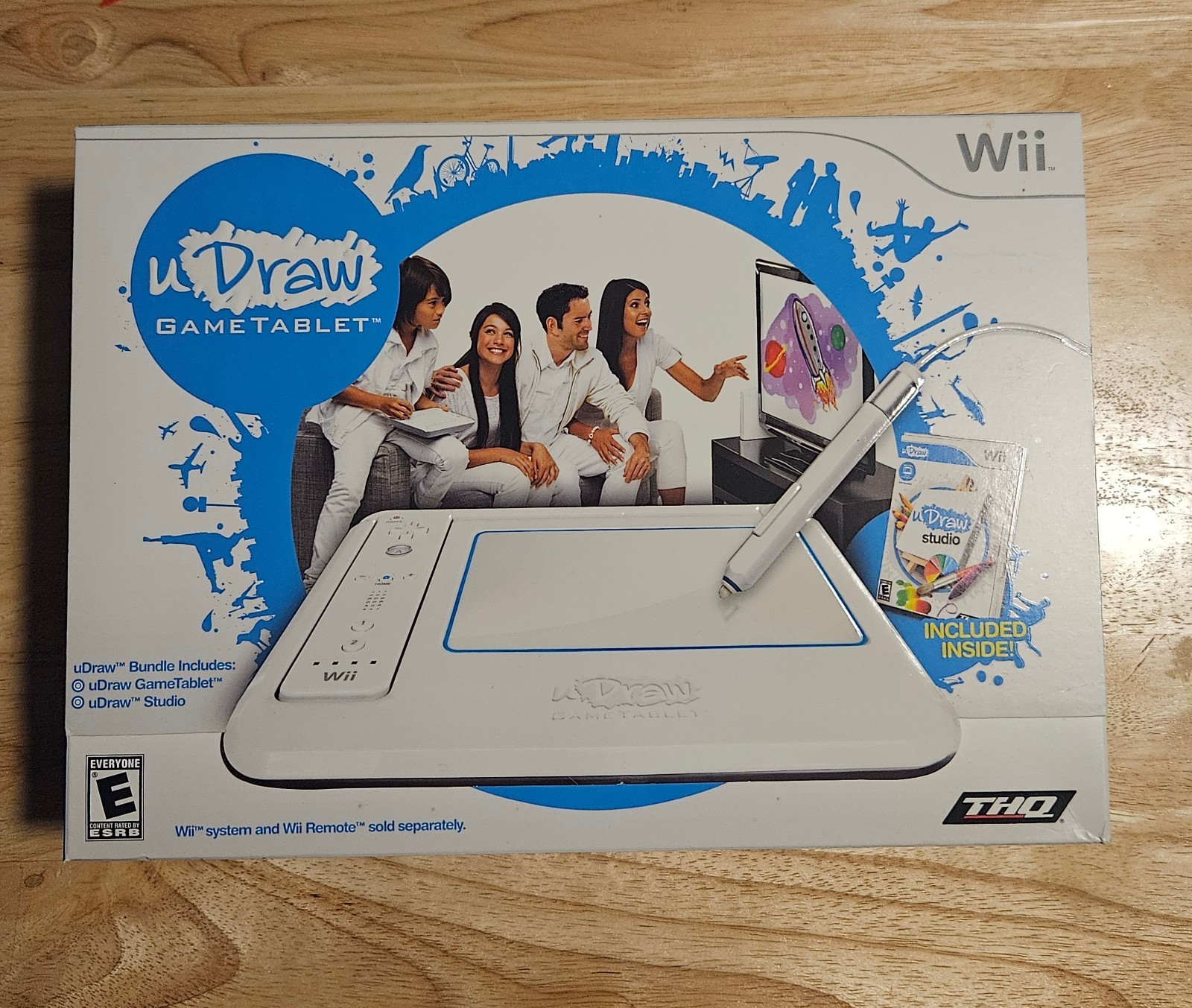 Udraw Studio with Game Tablet For Nintendo Wii New In The Box NIB