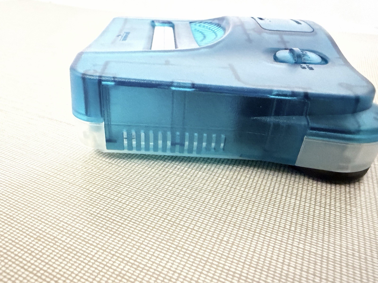 Translucent Blue/Clear Replacement Casing for Raspberry Pi 5
