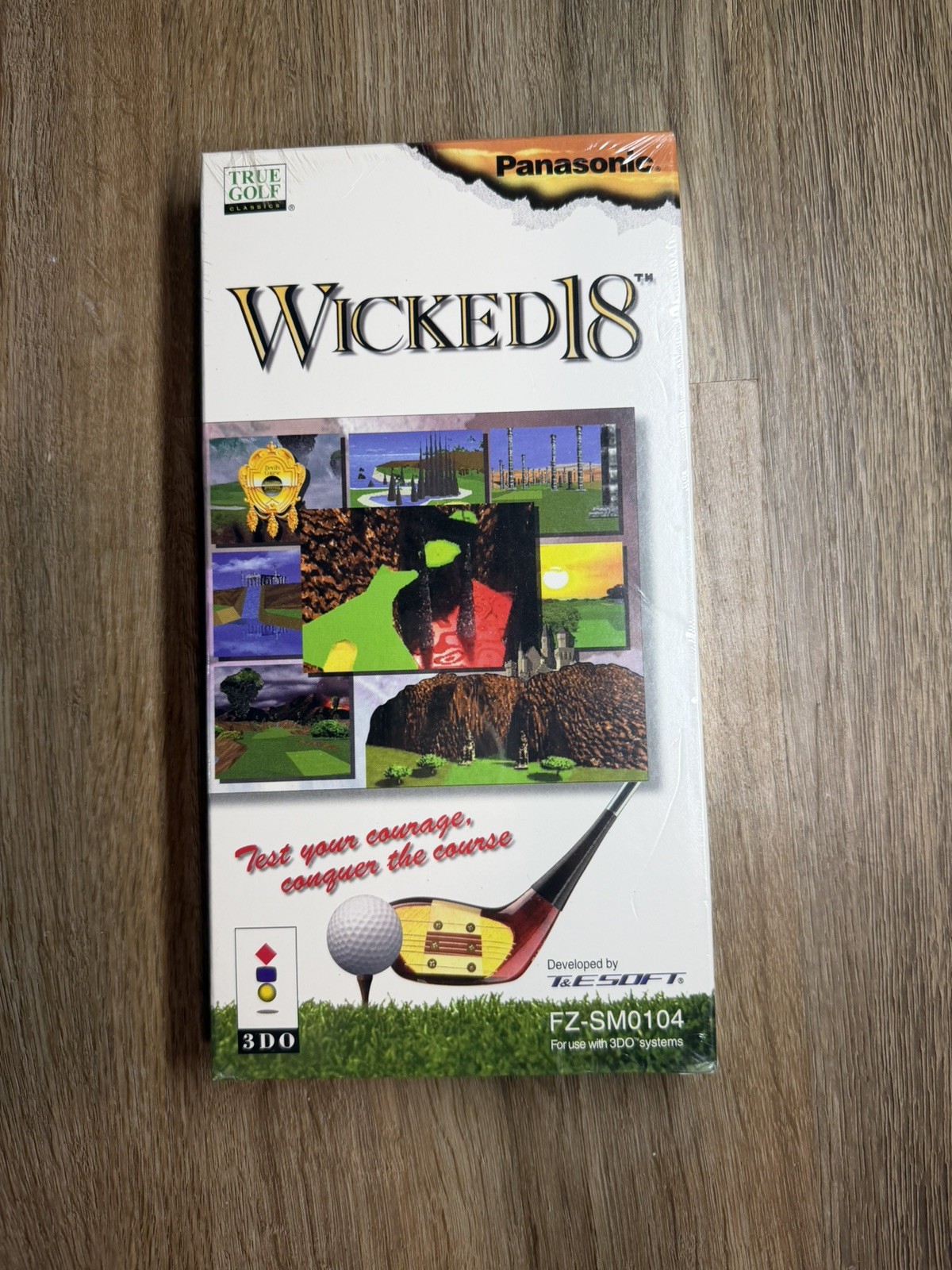 BRAND NEW SEALED – Panasonic 3DO “Wicked 18″ FZ-SM0104 Software 1994!