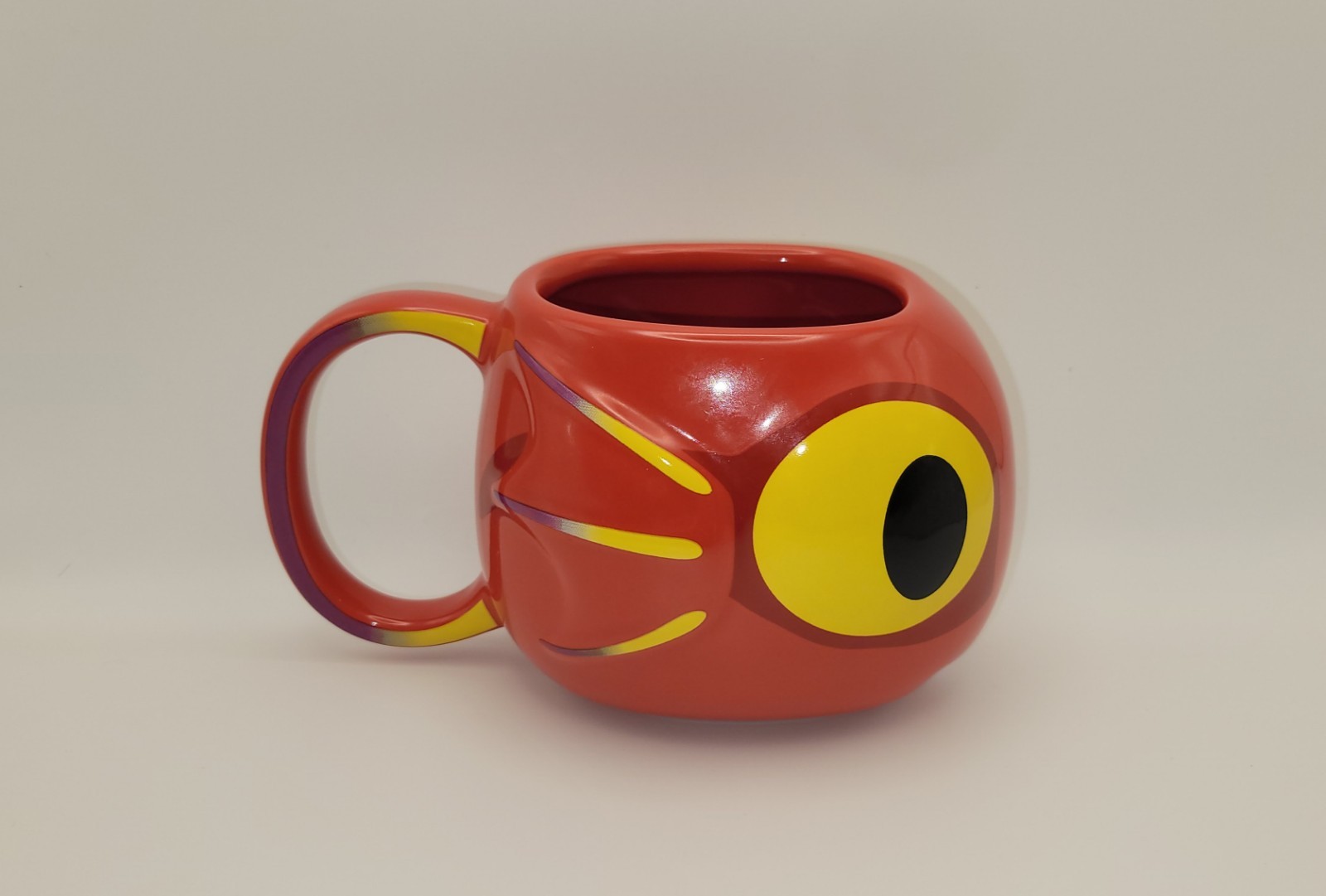 World of Warcraft Murloc Red Blizzard 3-D Ceramic Mug MINT HTF RARE