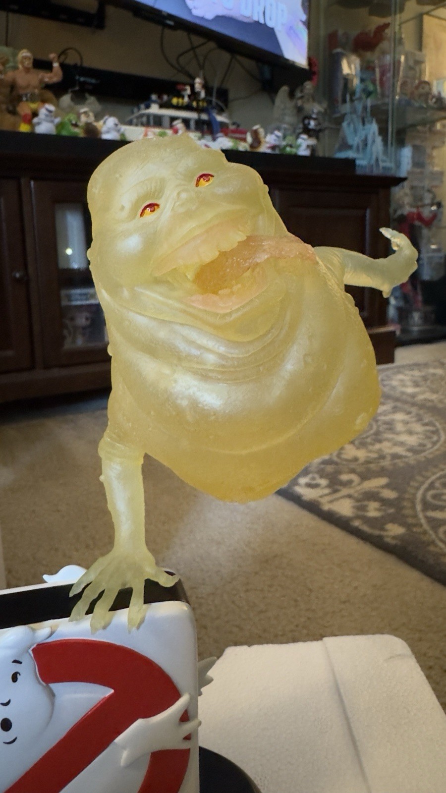 Ghostbusters Video Game Slimer Statue Steve Johnson 2009 COA LE 6500