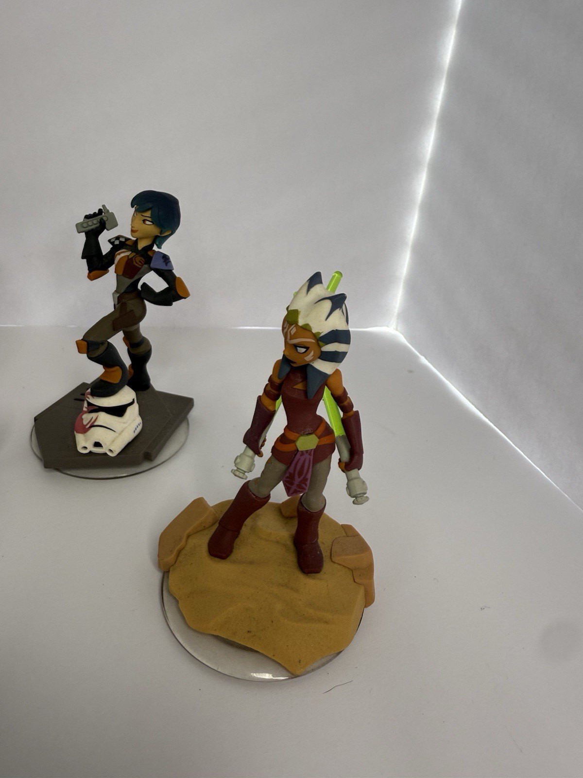 Disney Infinity Lot Figures & Power Discs w/ USB Portal Stitch Merida