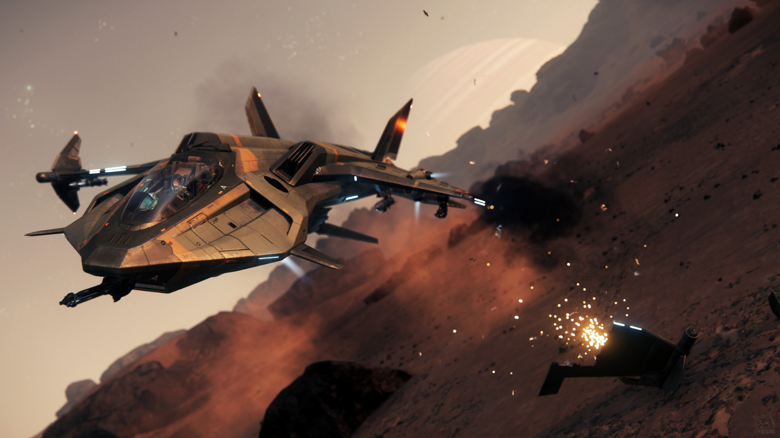 STAR CITIZEN – AEGIS GLADIUS – LTI – CCU’d – (Lifetime Insurance)