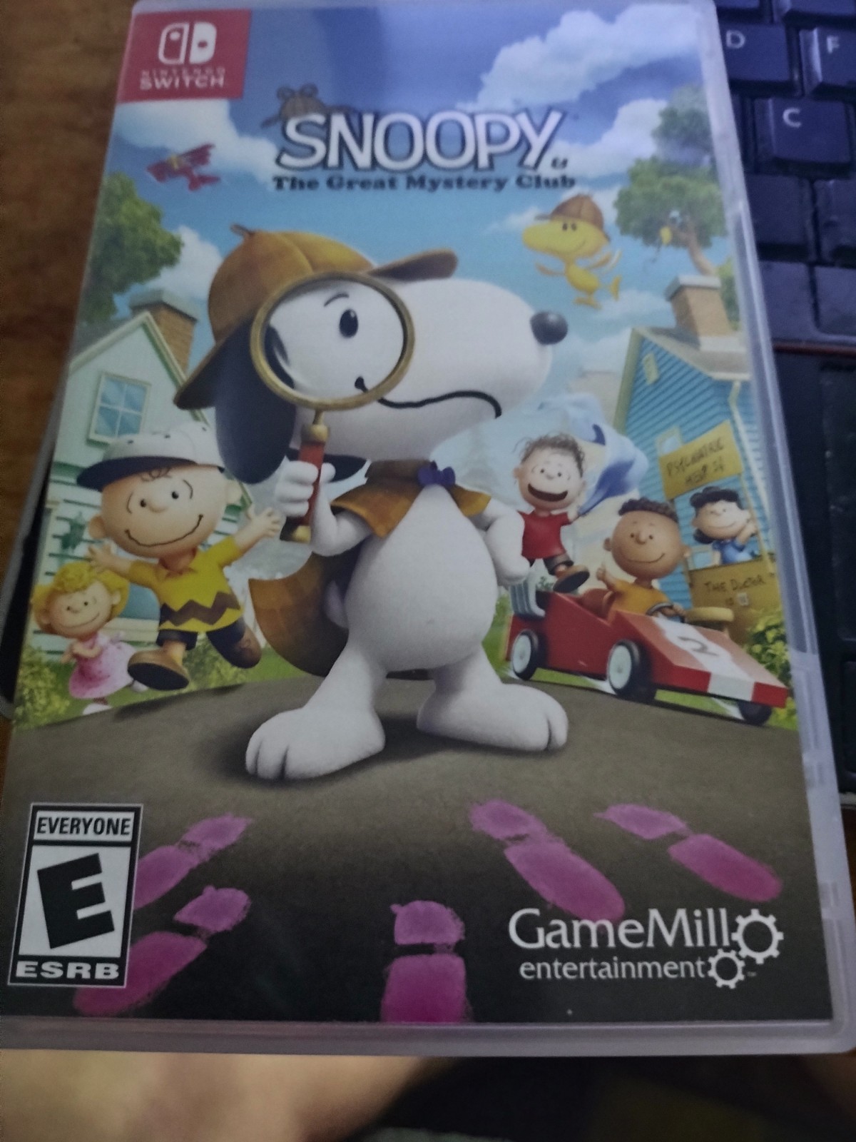 Snoopy & The Great Mystery Club Nintendo Switch Game Peanuts GameMill