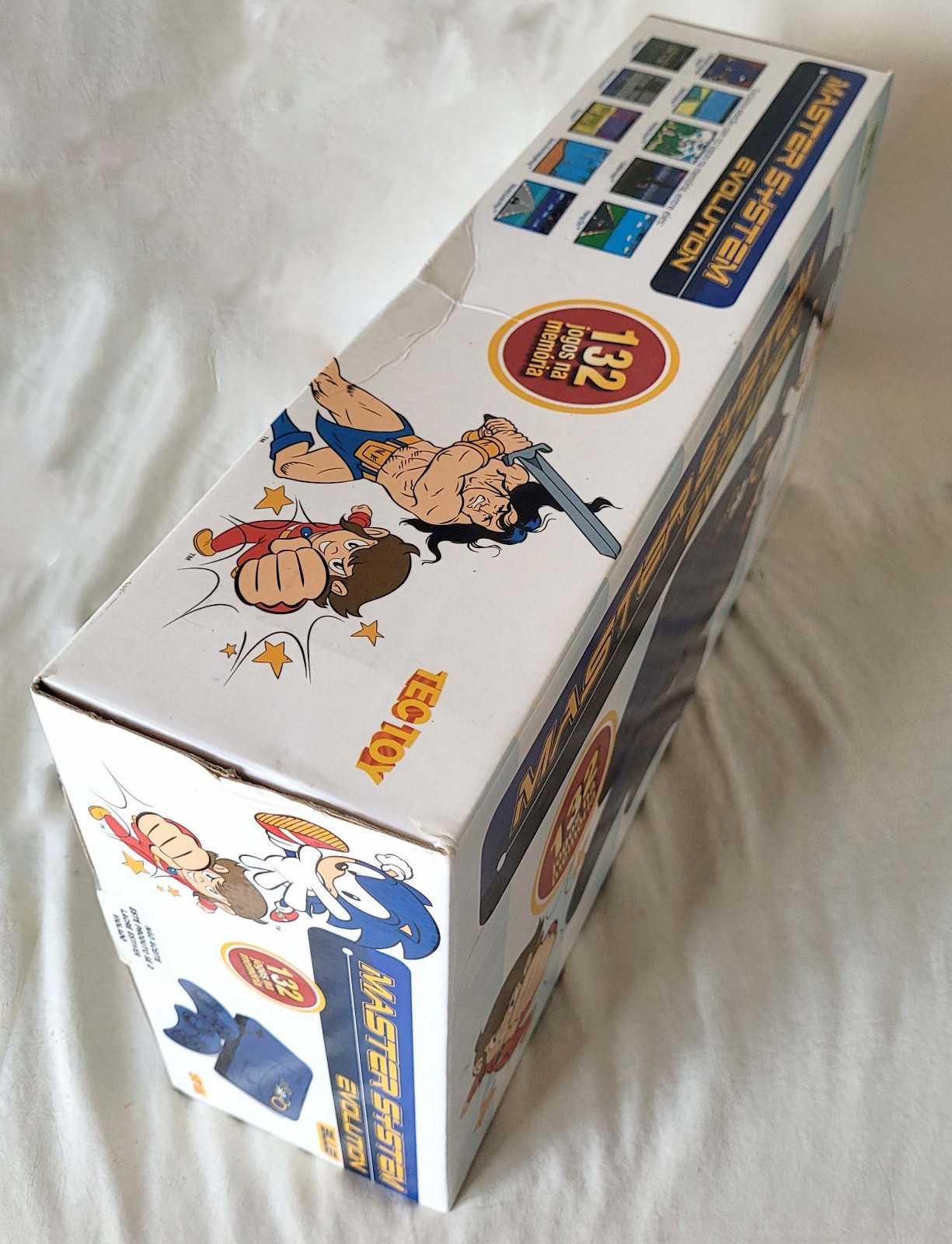 MASTER SYSTEM EVOLUTION – TECTOY BRAZIL SEGA NEW COMPLETE IN BOX W/ 132 GAMES 🔥