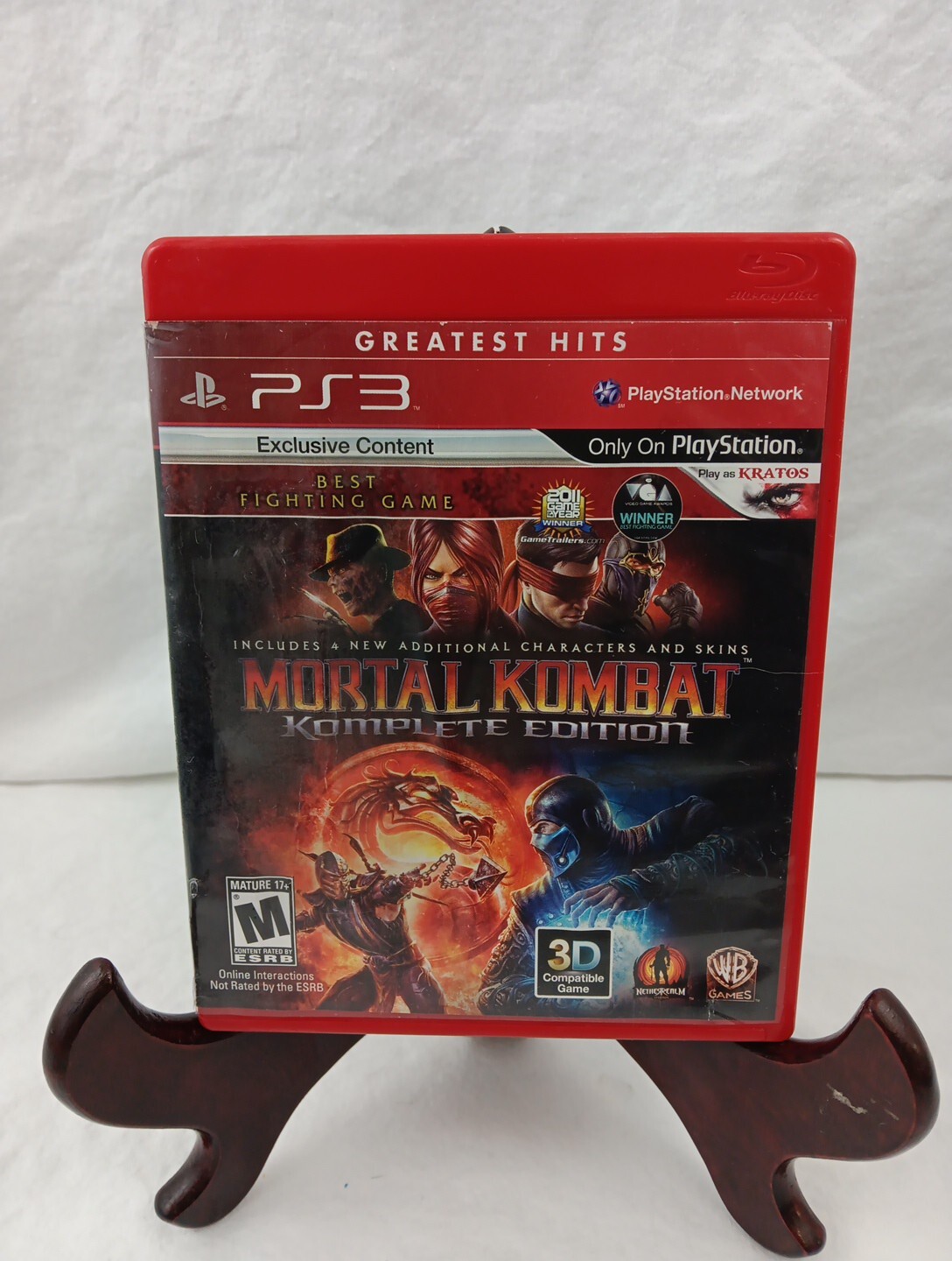 Mortal Kombat Komplete Edition (Sony PlayStation 3 2012) PS3 CIB Complete Manual