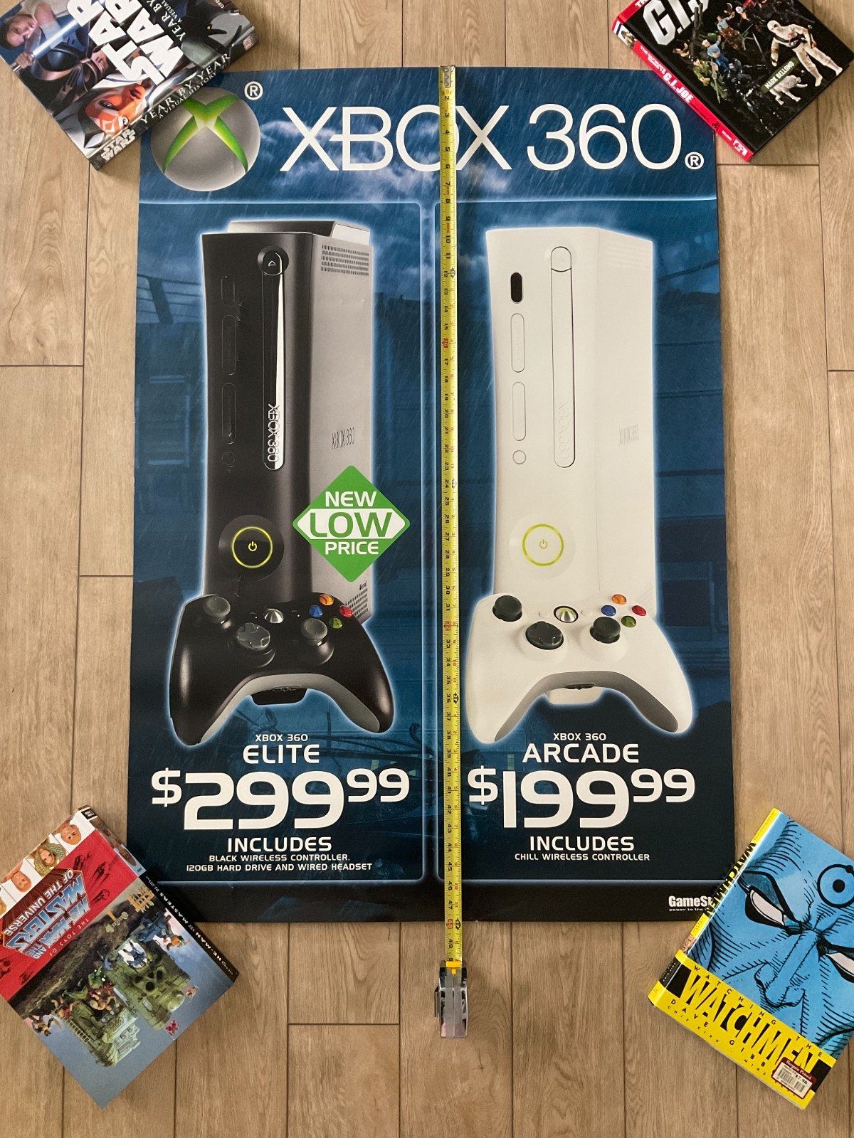 XBOX 360 HALO 3 ODST HUGE Store Display Sign 2009 Video Game Promo 33×48 Banner