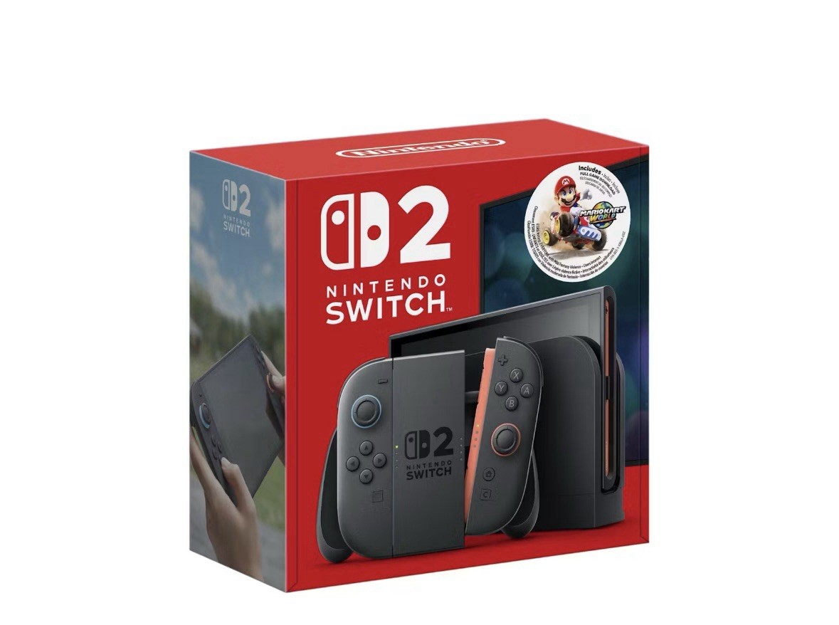 Nintendo Switch 2 Mario Kart World Bundle Video Game Console