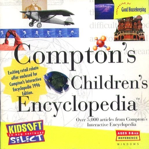 Compton’s Children Encyclopedia (PC-CD, 1995) for Windows – NEW CD in SLEEVE