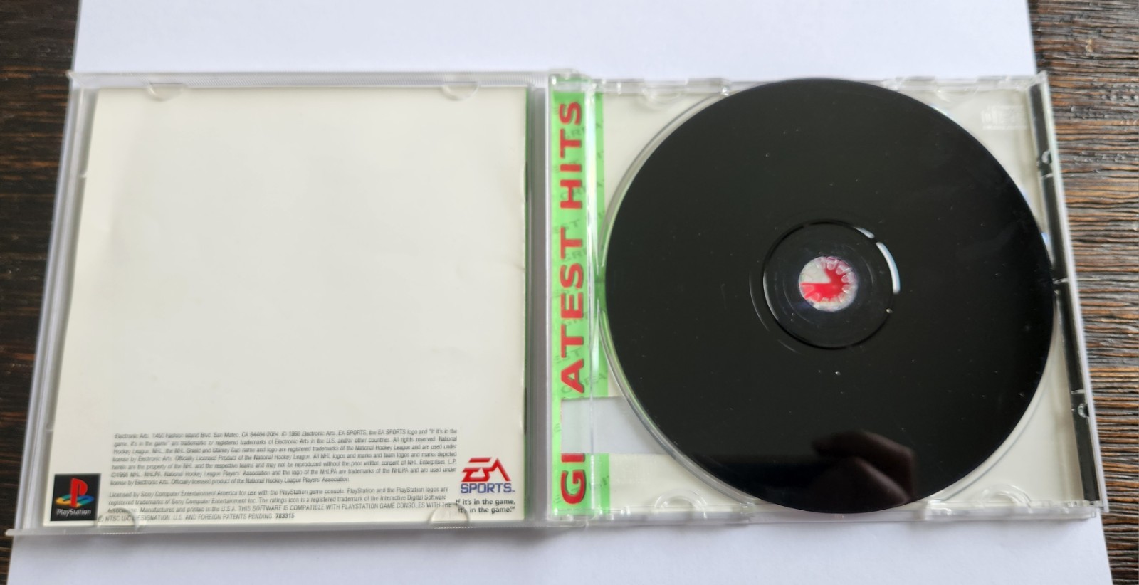 NHL 98 (PlayStation 1 PS1)
