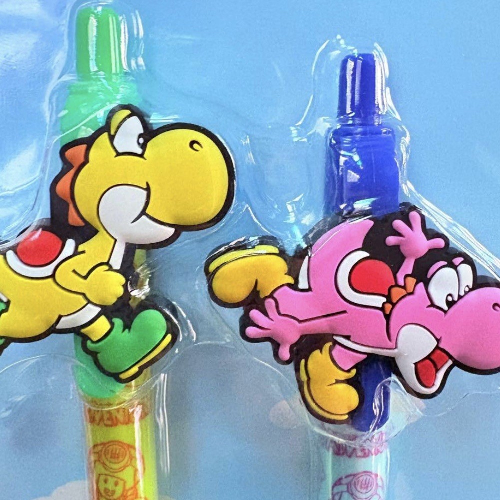 USJ Yoshi Ballpoint Pen Set 4pcs Super Nintendo World Super Mario Exclusive