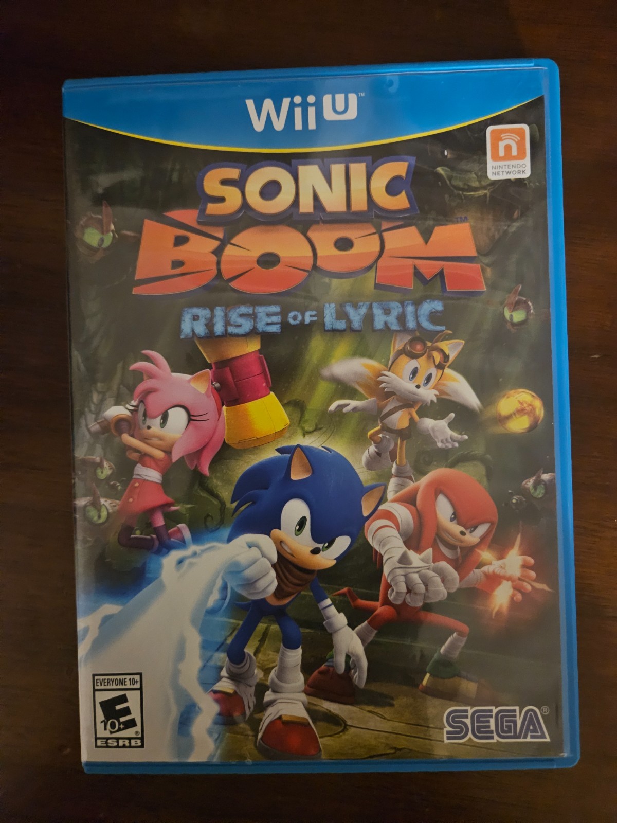 Sonic Boom Rise of Lyric – Wii U Game / Complete / Tested & Cleaned