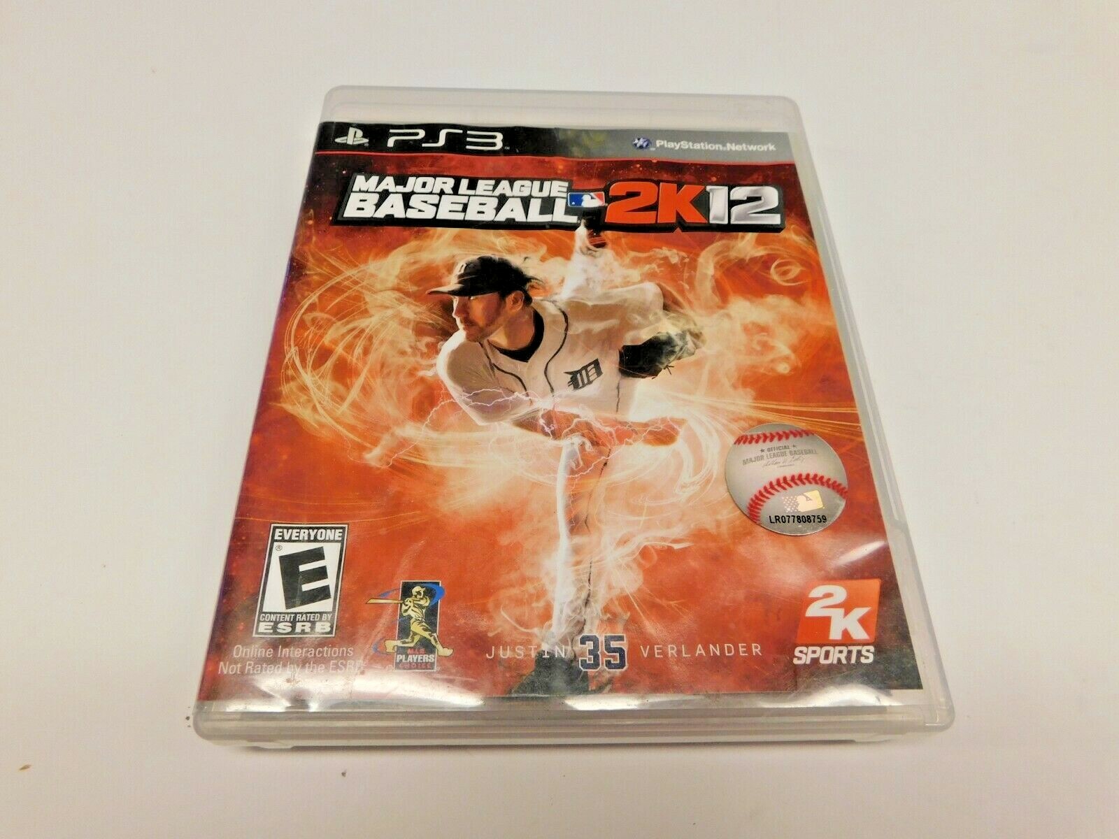 PS3 MLB Major League Baseball 2K12 Sony PlayStation 3 Video Game