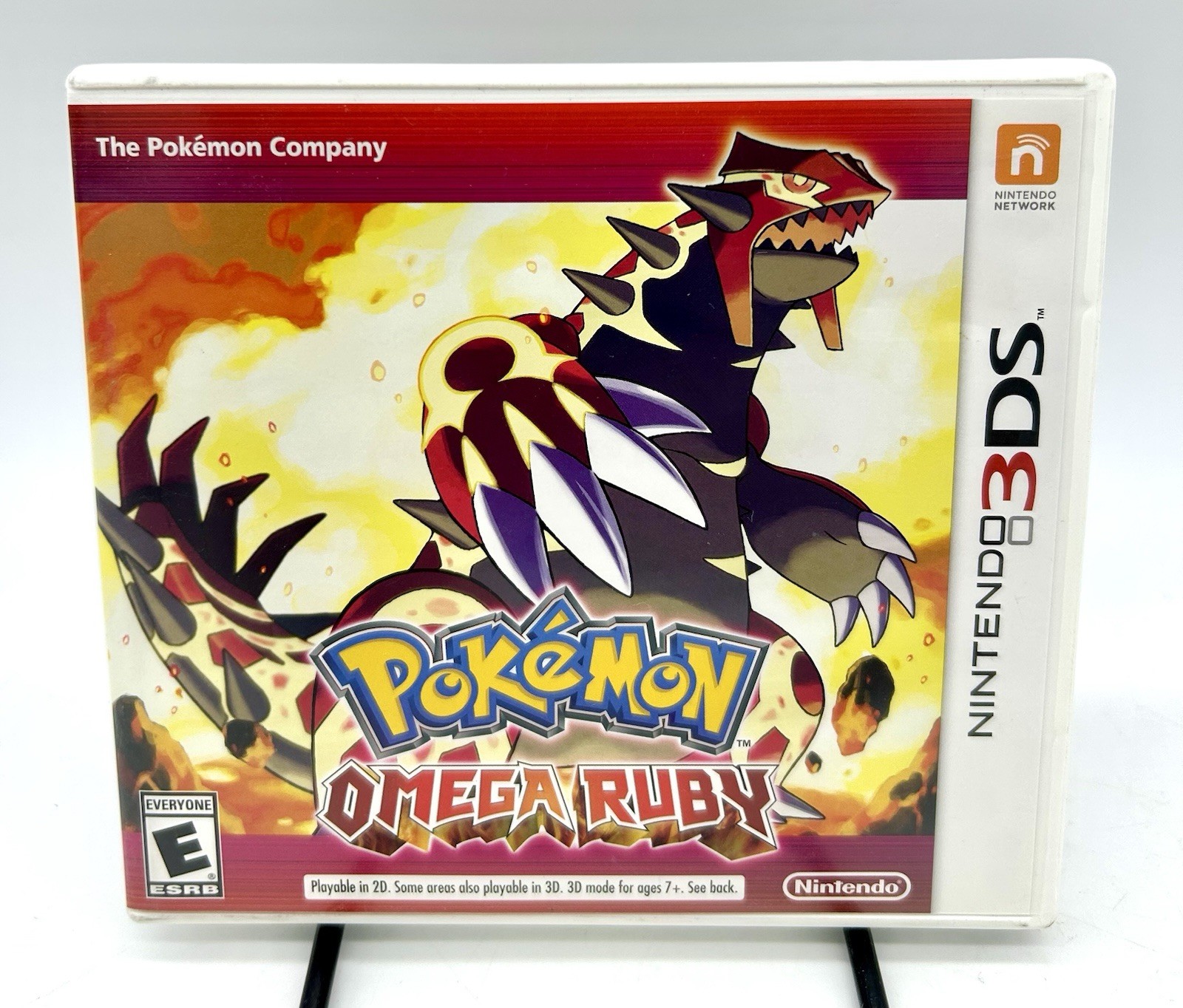 Pokemon Omega Ruby Nintendo 3DS Case With Insert Only CASE ONLY NO GAME