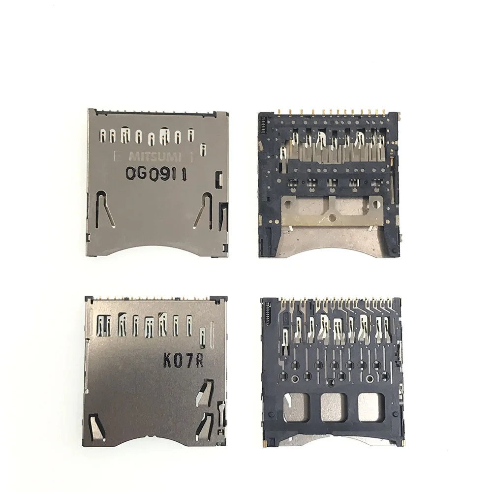 For 3DS SD Game Card Reader Slot Tray Socket Board Connector For 2DS 3DS Console