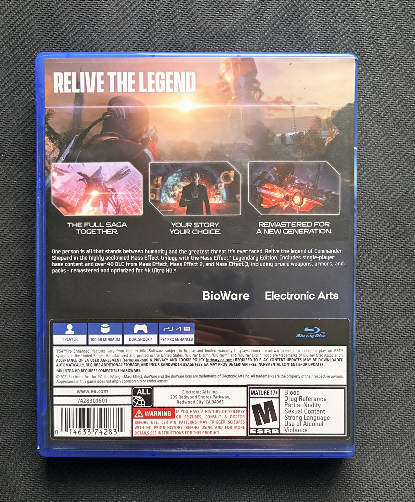 Mass Effect Legendary Edition Sony – PS4 Work Great