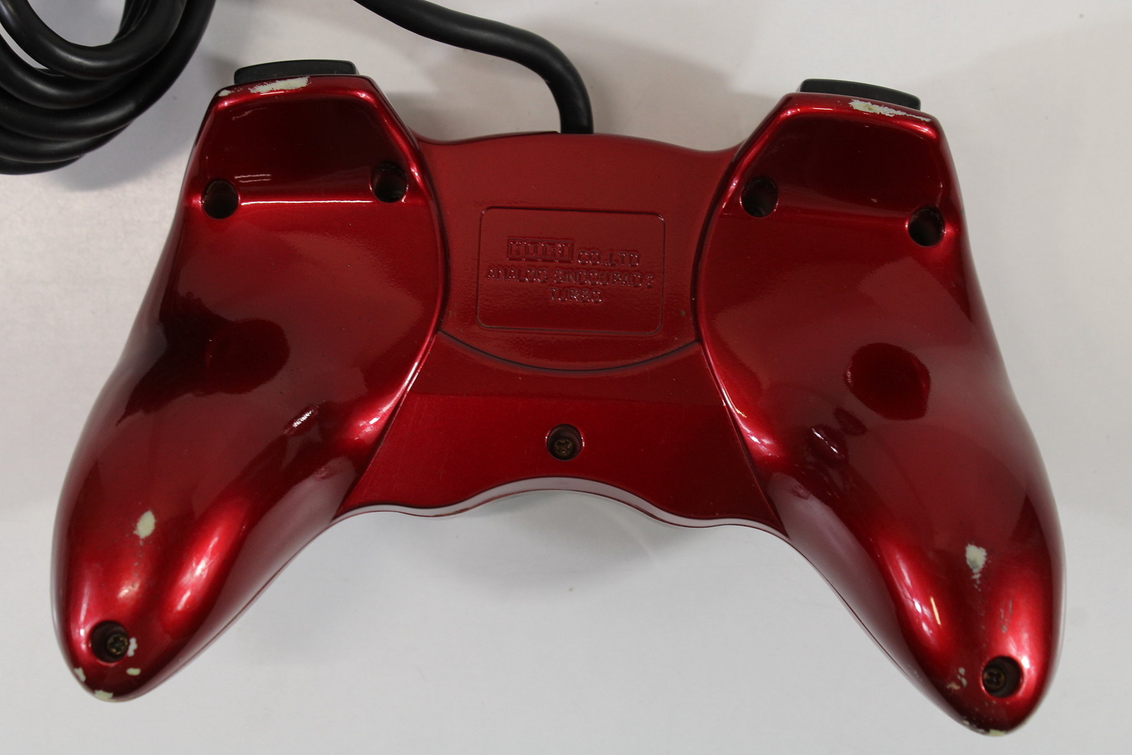 Hori Analog Sindou Pad 2 Turbo Controller Red Cos. Wear PlayStation 1 2 PS1 PS2