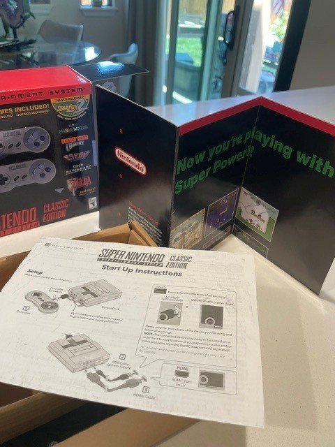 Nintendo Super NES SNES Classic Edition CIB Complete in Box Tested Excellent OEM