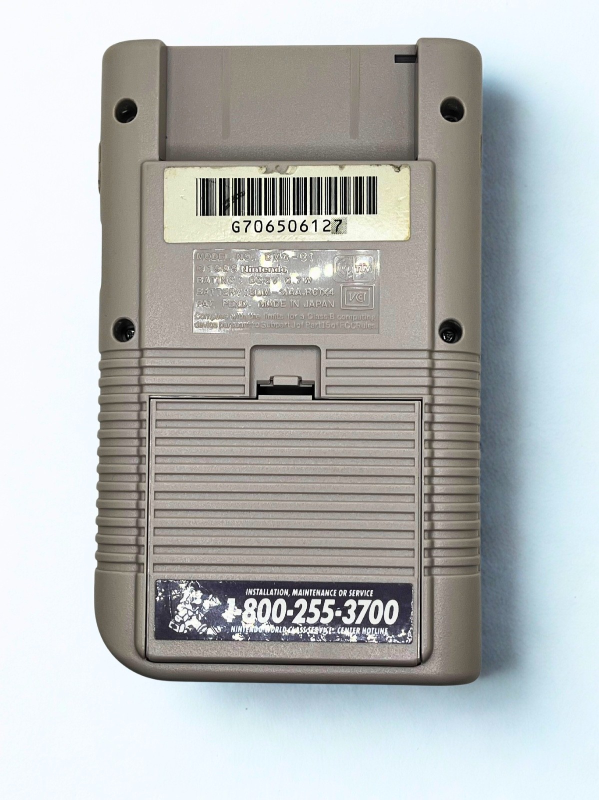 Nintendo Game Boy DMG-01 1992 NOB Complete Box Manual AC Adapter Tested