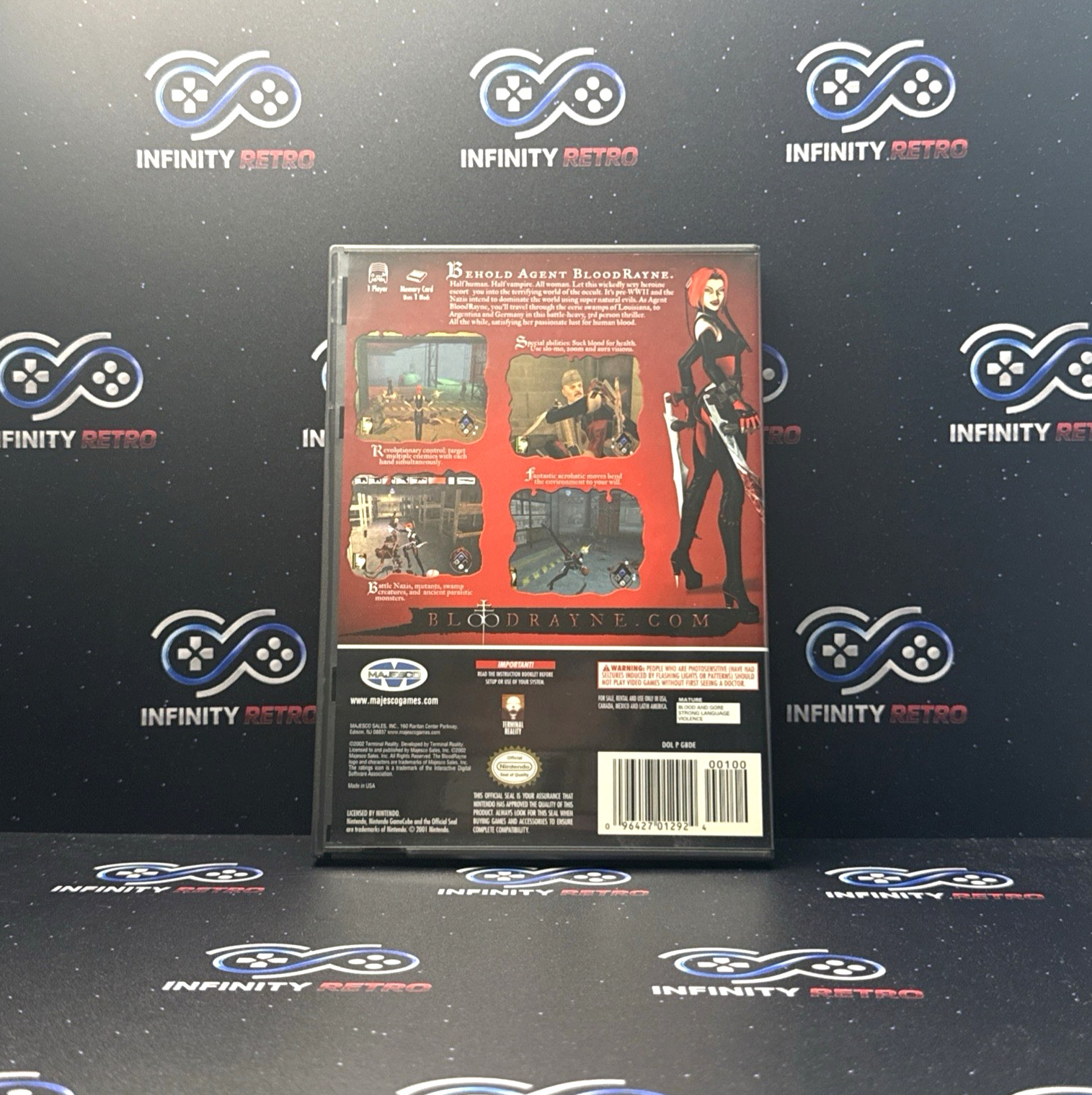 BloodRayne Nintendo Gamecube CIB Complete Refurbished & Tested Free Shipping