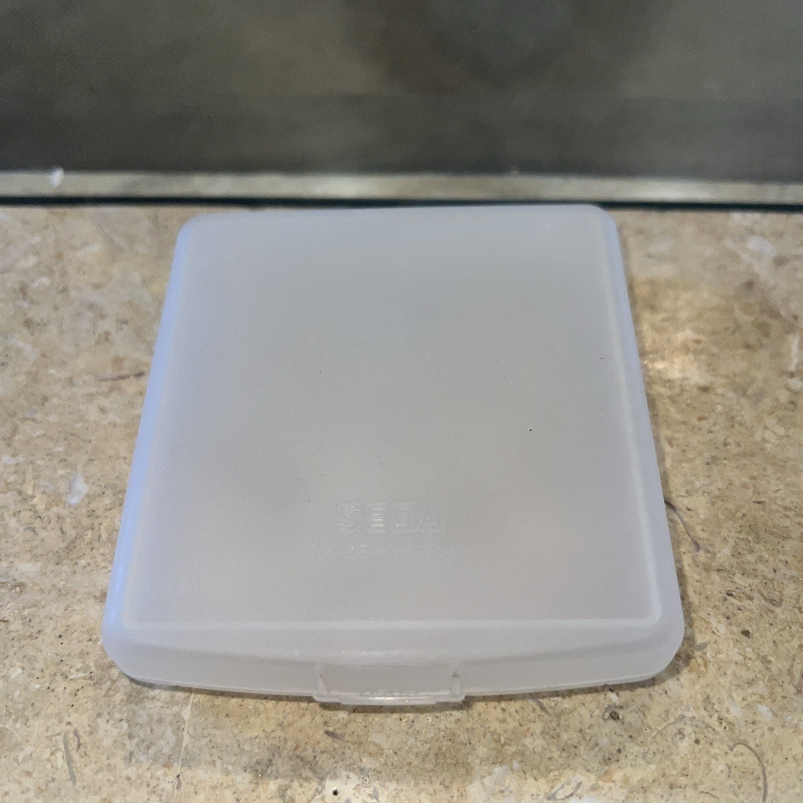 Sega Game Gear Clear Plastic Clamshell Case OEM