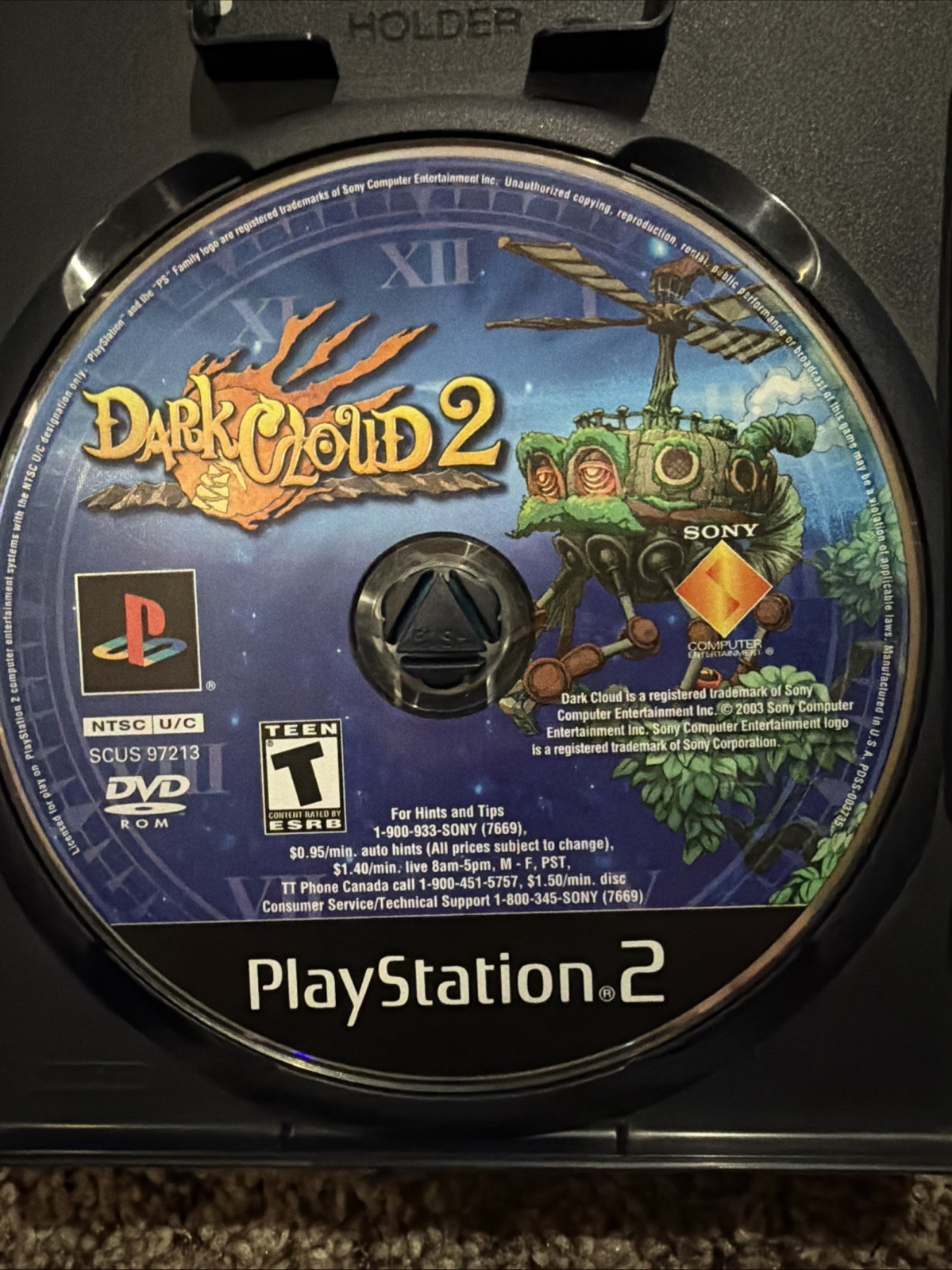 Sony Dark Cloud 2 PlayStation 2 RPG NTSC-U/C T-Teen Manual Included