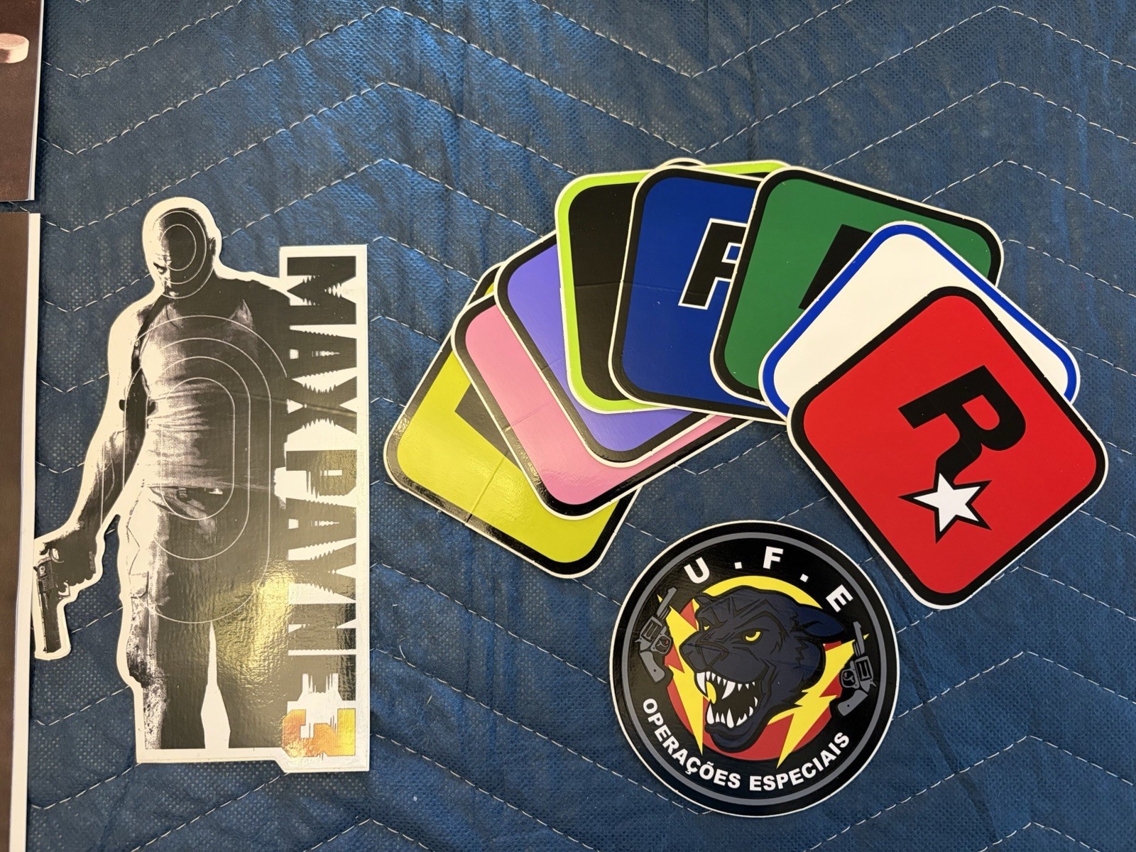 Max Payne 3 Special Edition With Rare Rockstar Games Ashtray and Vinyl Stickers