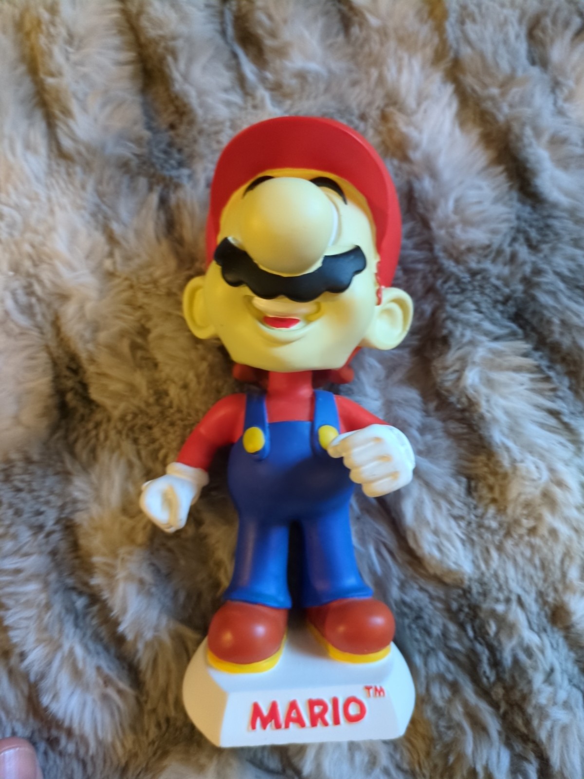 VTG Mario Bobblehead Nintendo 2002 Limited BD&A Toys