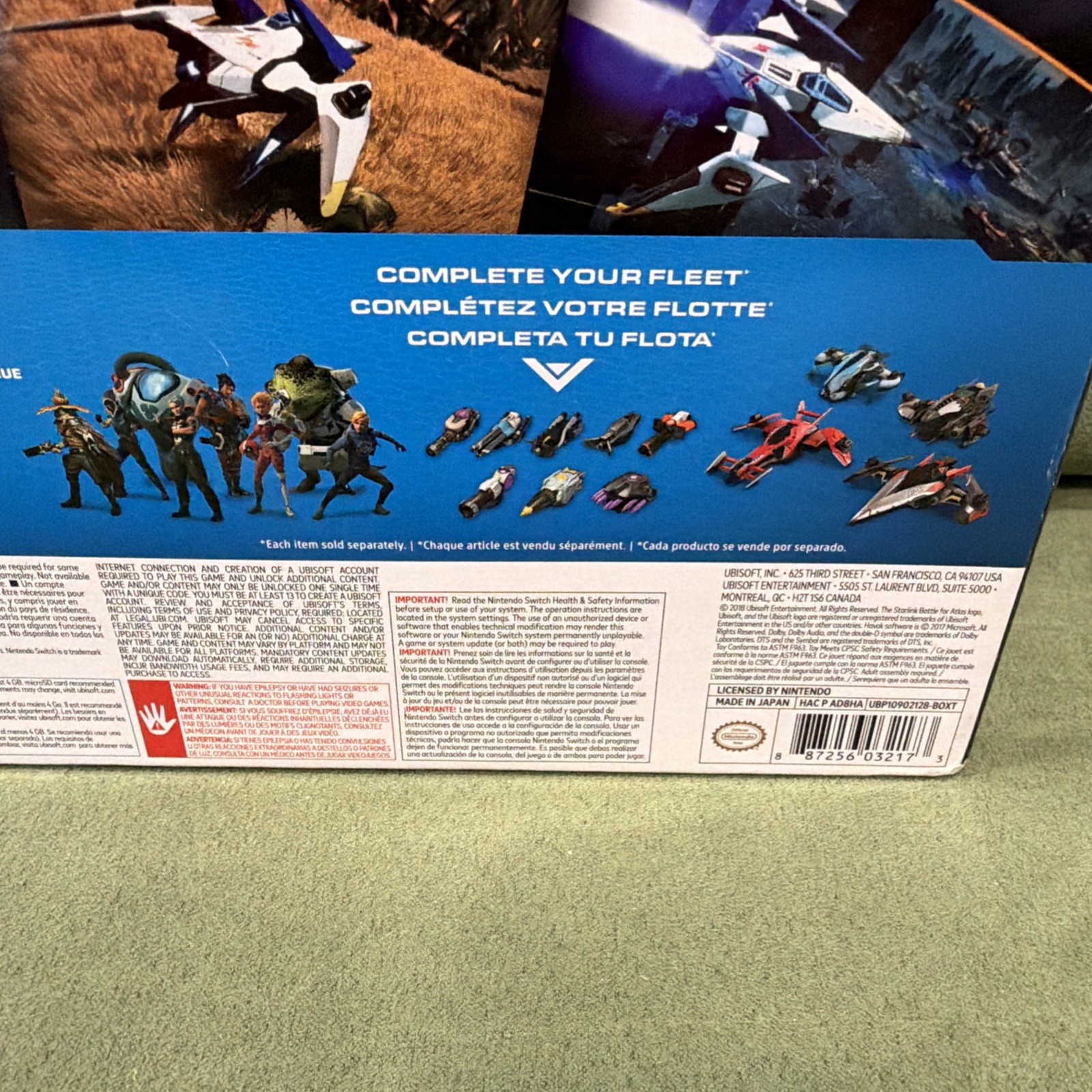 Starlink Battle for Atlas – StarFox Fox McCloud & Arwing Nintendo Switch NEW