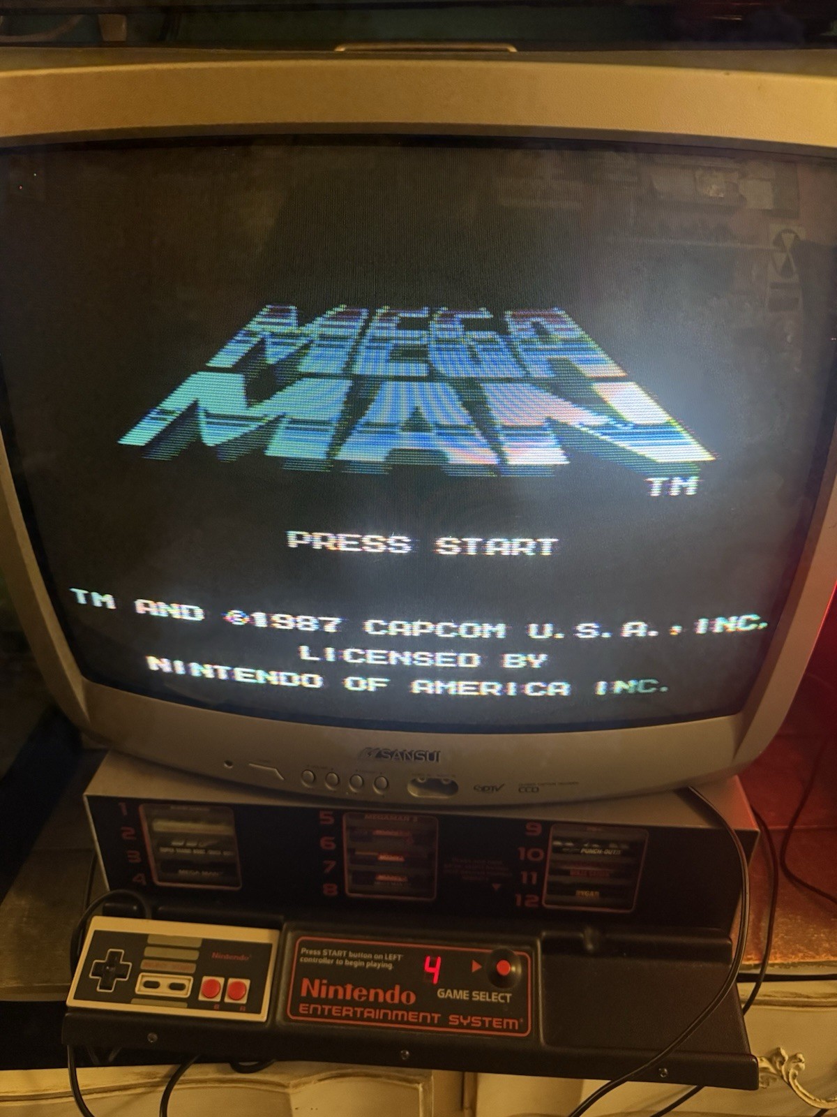 NES Nintendo Mega Man 1-6 Lot 1 2 3 4 5 6 Authentic Tested