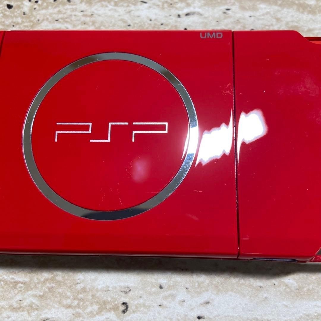 Sony PSP 3000 Value Pack Black Red Near Mint Complete 6722