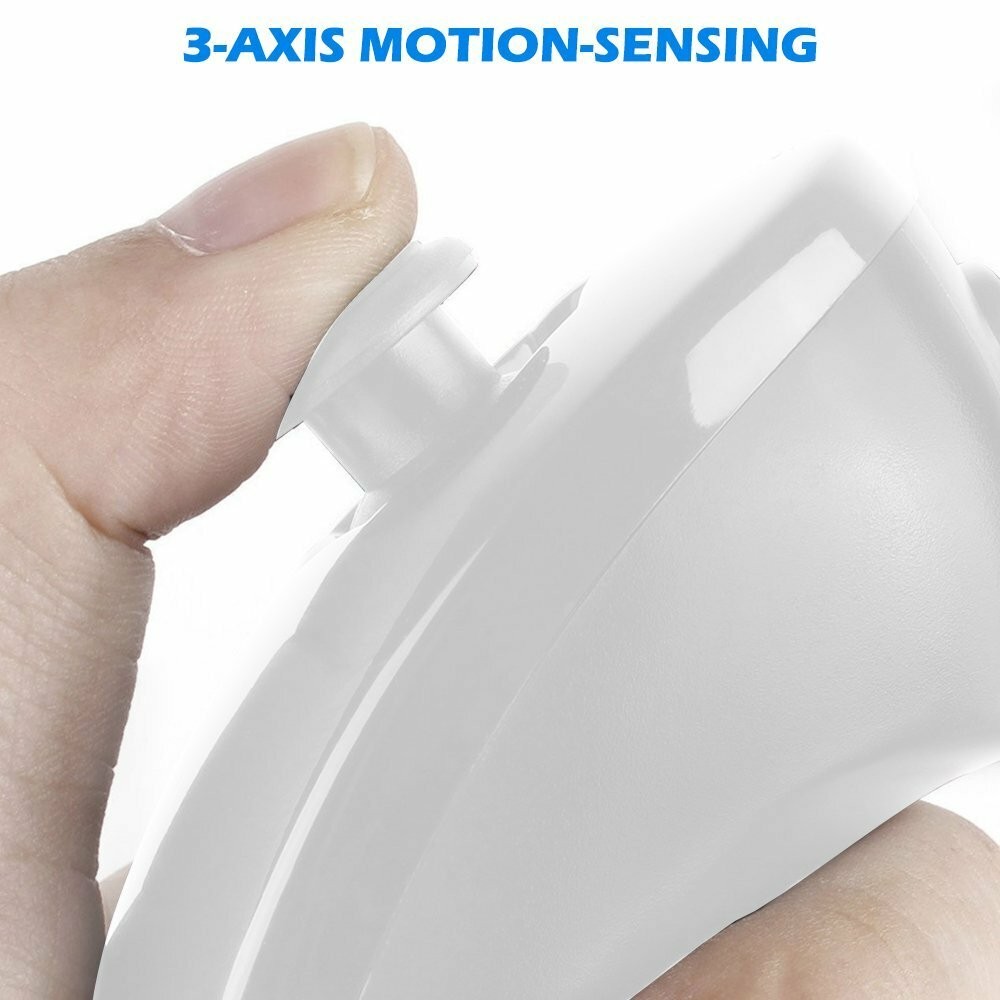 Wii Nunchuck White For Nintendo Video Game Controller Remote For Wii & Wii U