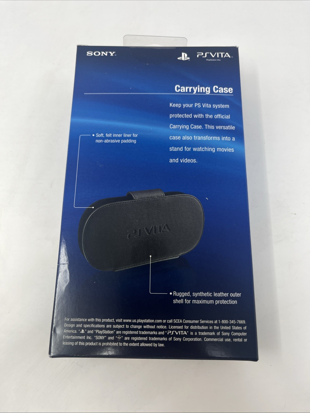 Official Original OEM SONY PS VITA 1000 Carrying Travel Console Case Brand New