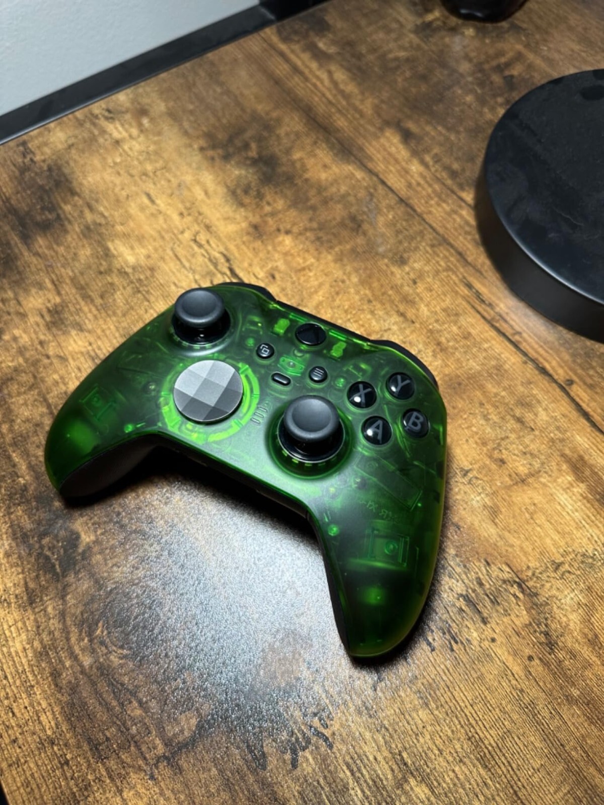 Clear Green Replacement Faceplate Cover for Xbox One Elite Controller Series 2