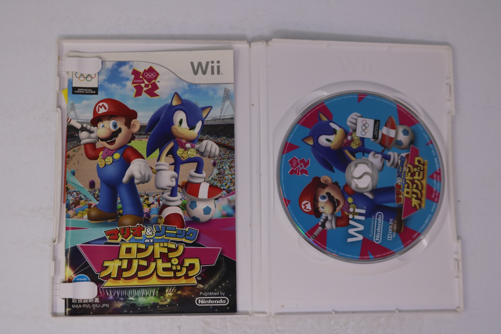 Mario & Sonic at the London 2012 Olympic Games Wii JPN (Region Locked)
