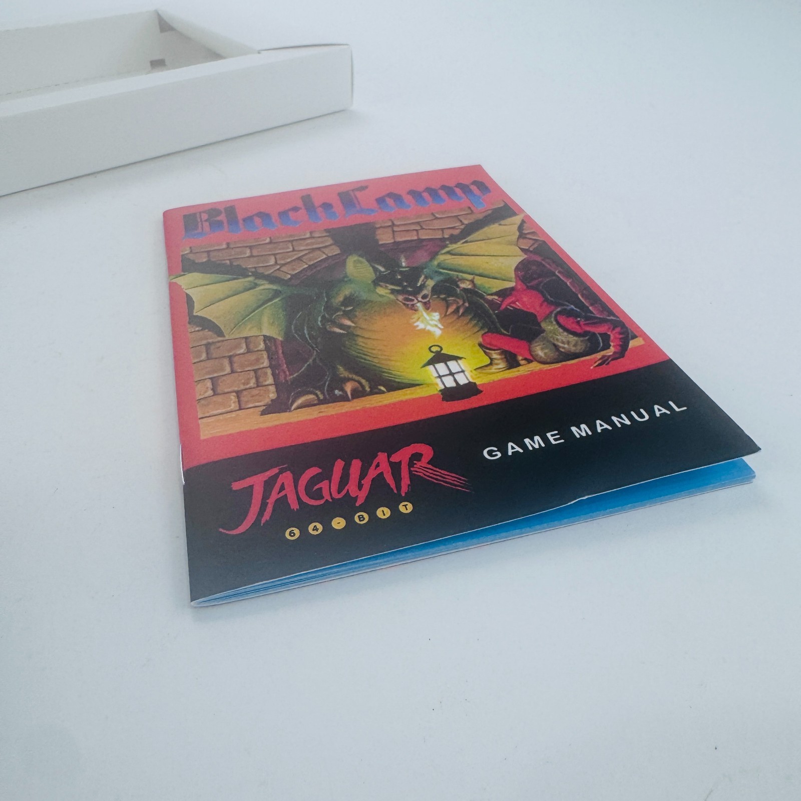 Black Lamp – Atari Jaguar, 1988 Homebrew RARE Game CIB Complete SHARP FREE SHIP!