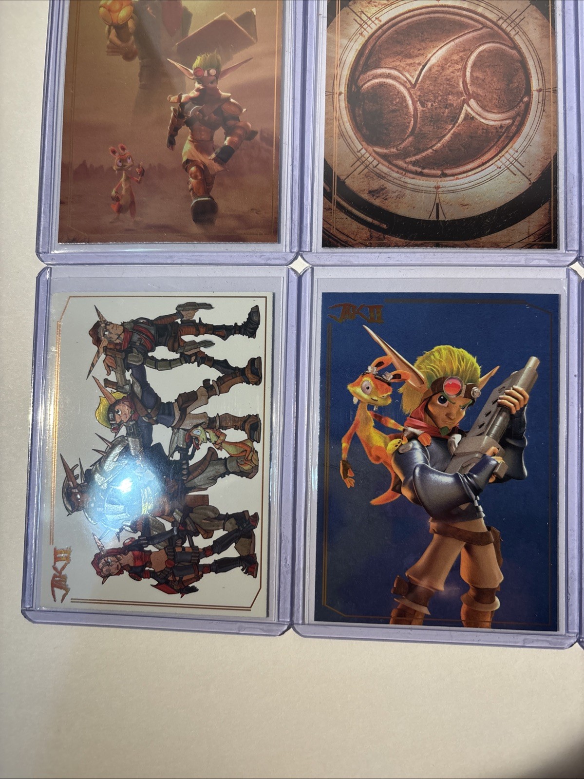 Limited Run Games Jak & Daxter Precursor Legacy Foil Trading Cards 2 3 Full Set