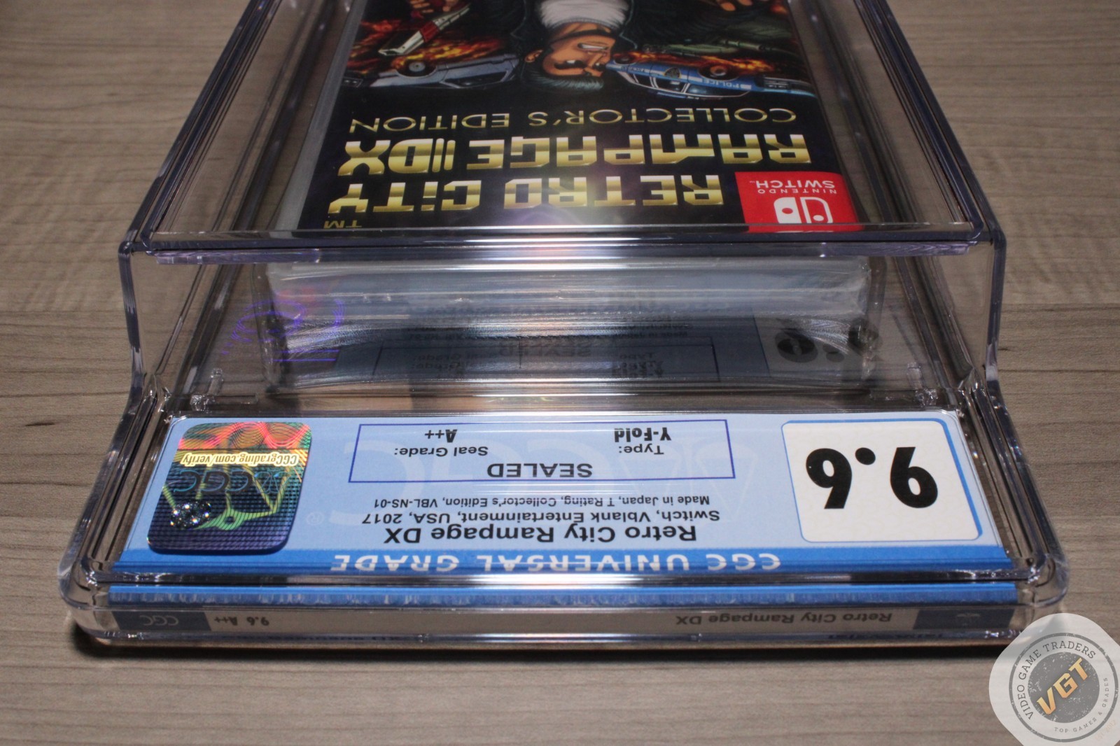 CGC 9.6 A++ Retro City Rampage DX Collector’s Edition Nintendo Switch 2017 NEW!