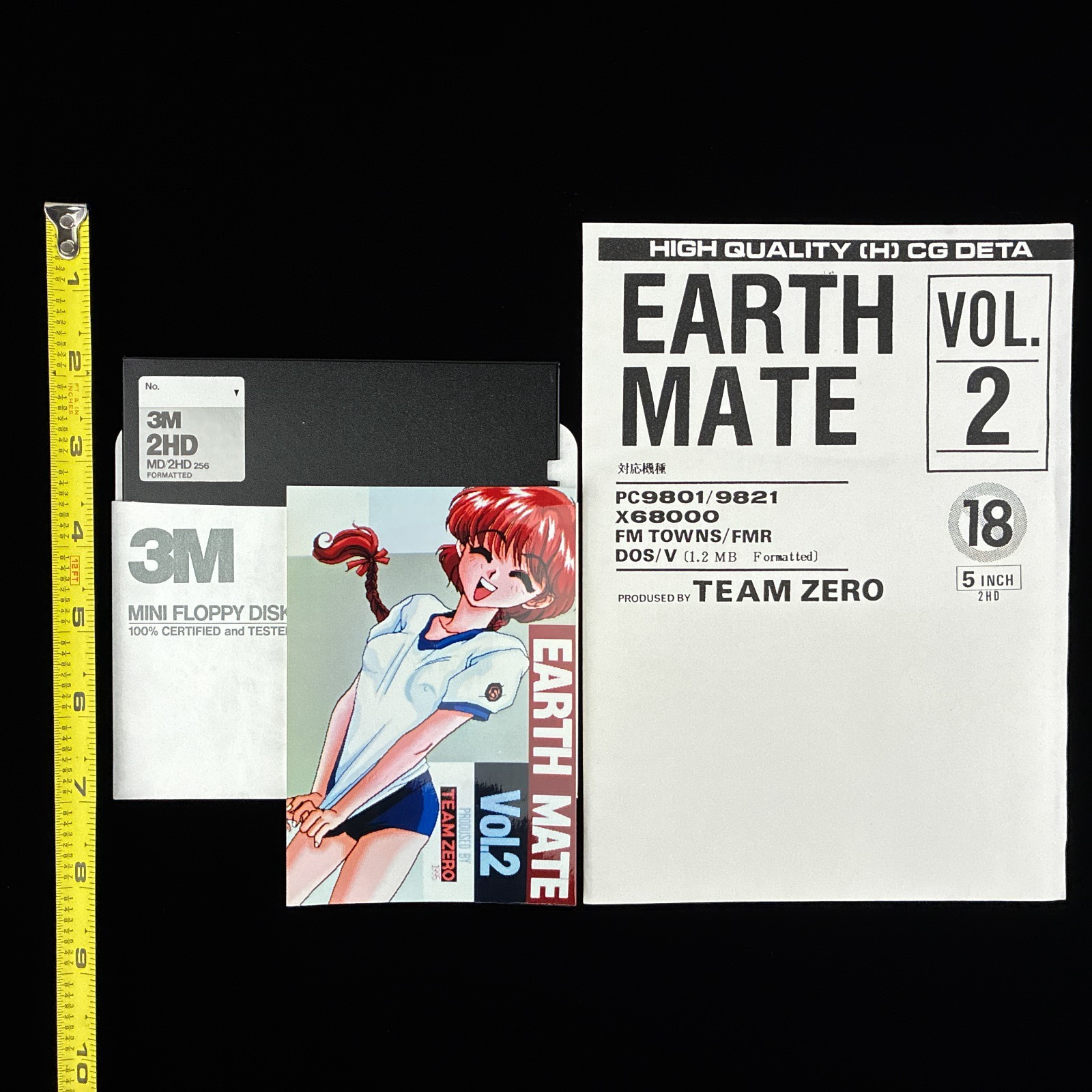 EARTH MATE VOL. 2 Magic Knight Rayearth 5″ PC-98 X68000 Doujin CG Collection