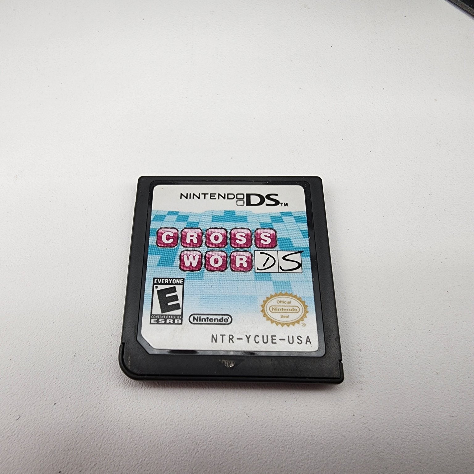 Crosswords Nintendo DS Video Game Puzzle Touch Control Tested